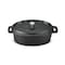 Commercial Chef Mini Casserole Dish With Lid, 0.63 Qt. Cast Iron Casserole Dish CHCI063 - alternate 2